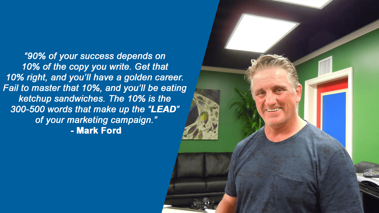 Mark Ford Quote