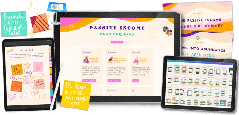 Michelle &Amp; Aimee – Passive Income Planner Girl