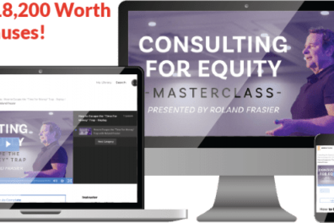 Roland Frasier – Consulting For Equity Masterclass (Special Group Buy)