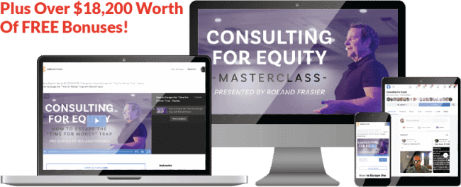 Roland Frasier – Consulting For Equity Masterclass